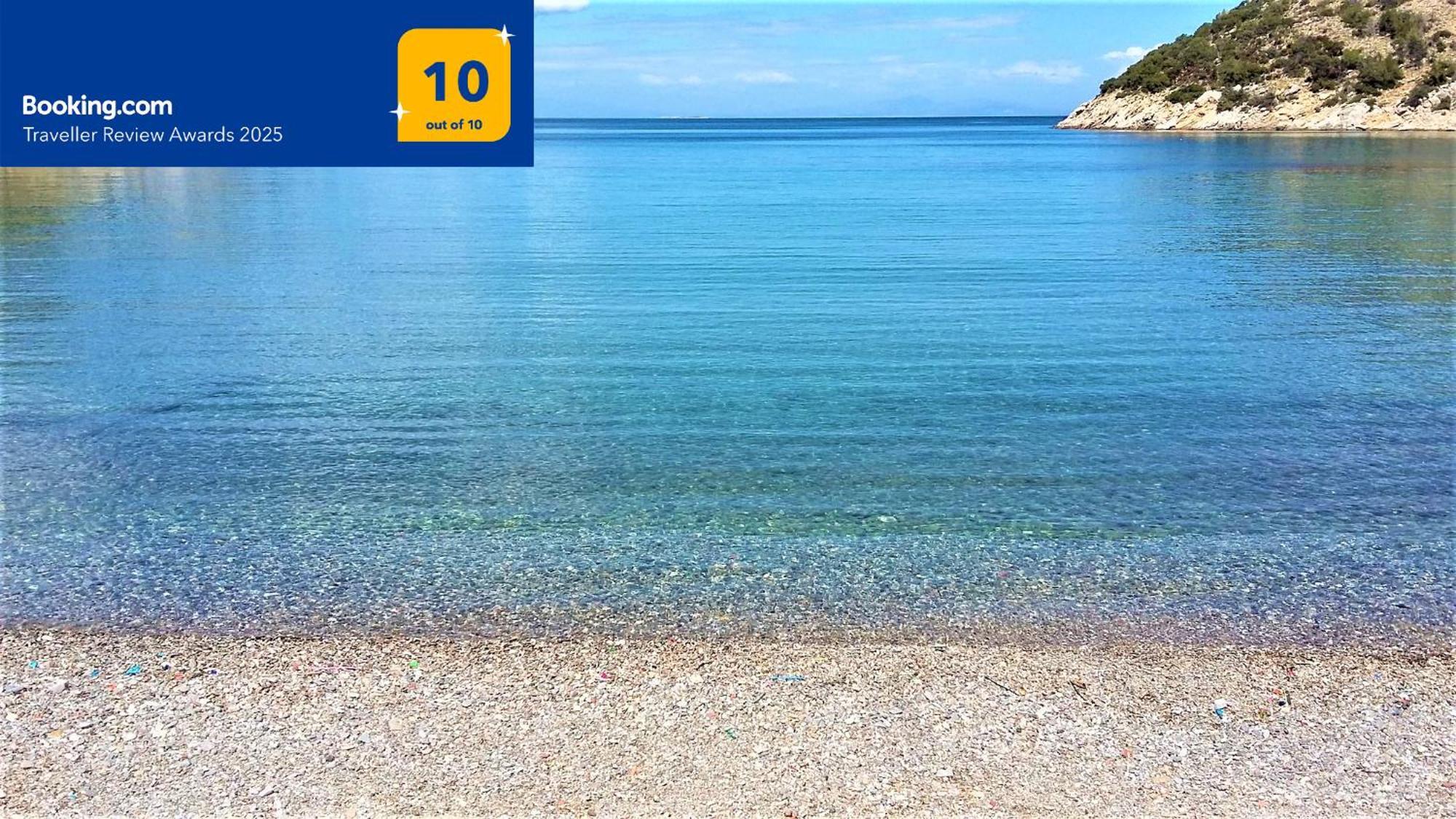 Private Beach House Irene Mare Poros Town Exteriör bild